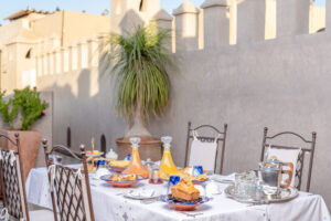 Petit déjeuner - Riad Ama Marrakech