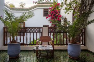 Terrasse - Chambre Double Supérieure Michlifen - Riad Ama Marrakech